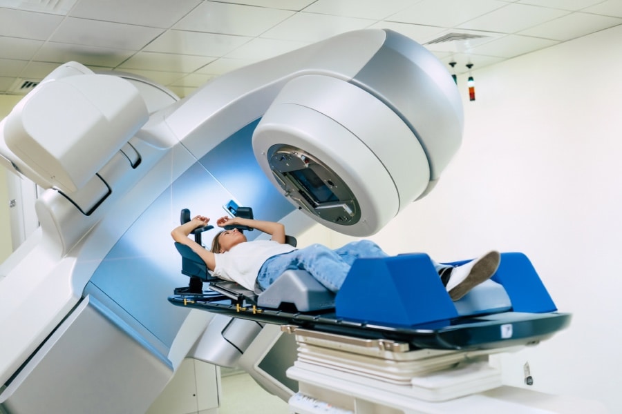 Foto de un Cyberknife para radioterapia